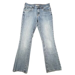 Levi's Blue Jeans 515 Boot Cut Stretch Denim Women 8 Medium